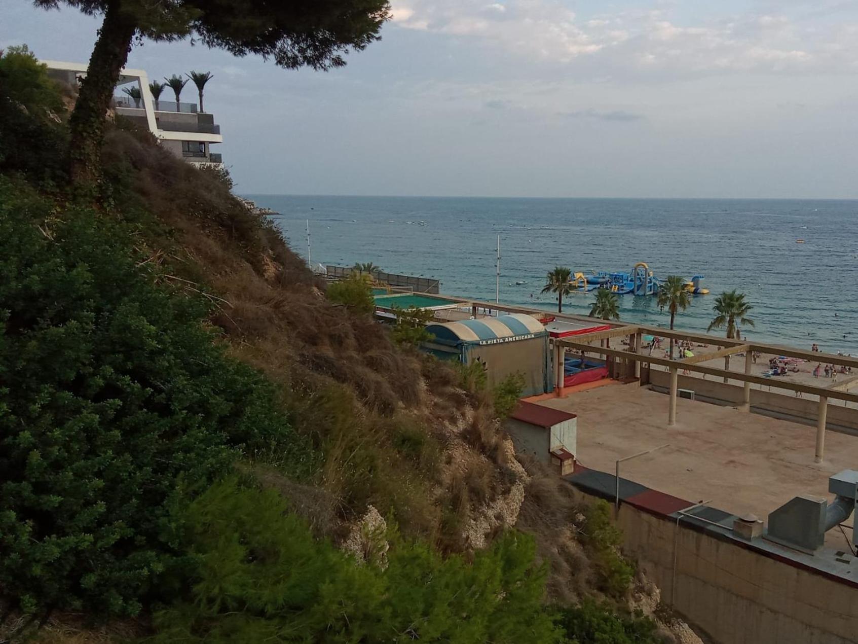 Ferienwohnung Nuevo Apto Balcon De Poniente 1 A Linea Playa Torre 2 Luxe Sm Con Aire, Piscina,Jar Vistas Espectaculares Al Mar De Benidorm Exterior foto