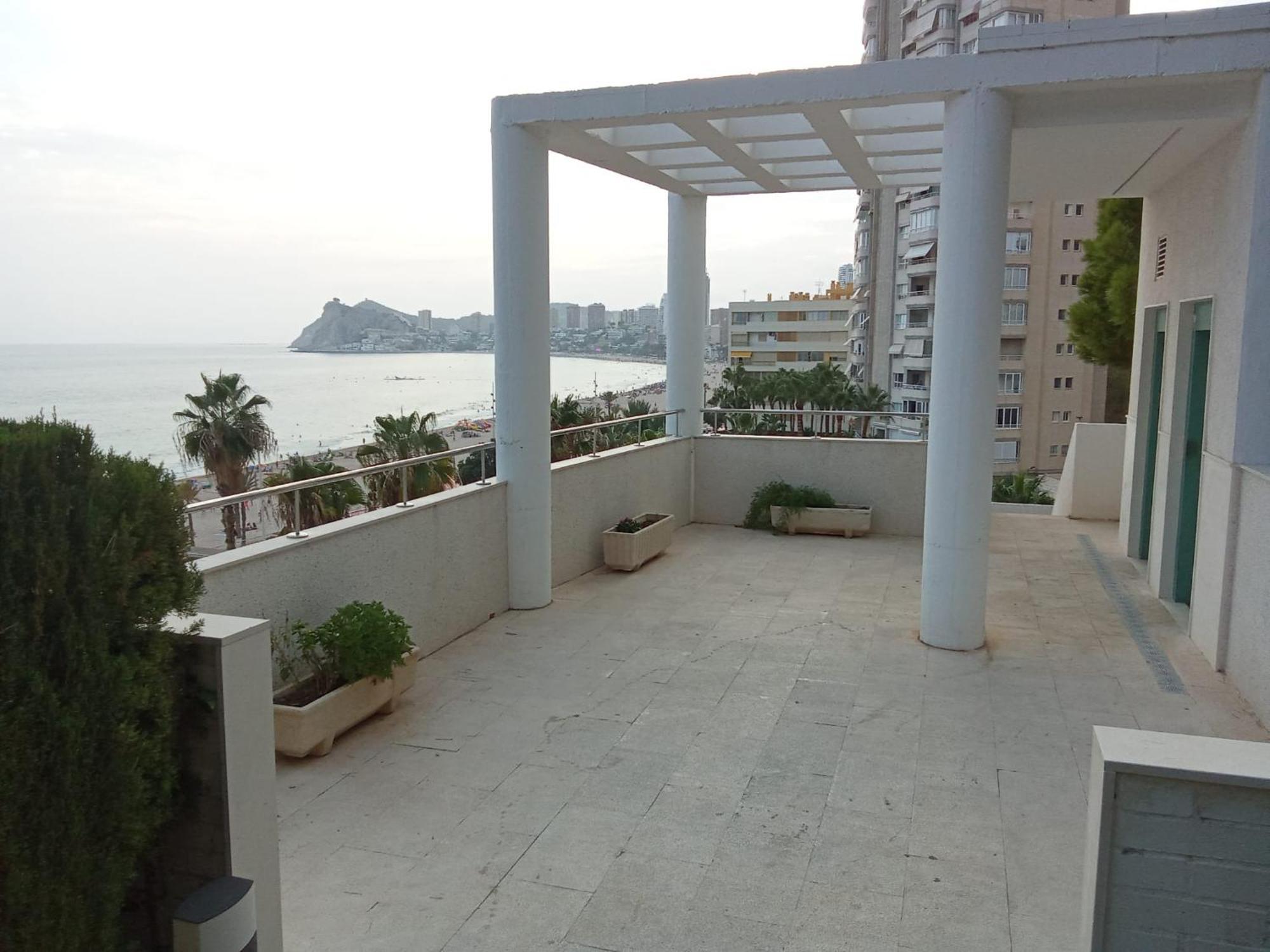 Ferienwohnung Nuevo Apto Balcon De Poniente 1 A Linea Playa Torre 2 Luxe Sm Con Aire, Piscina,Jar Vistas Espectaculares Al Mar De Benidorm Exterior foto