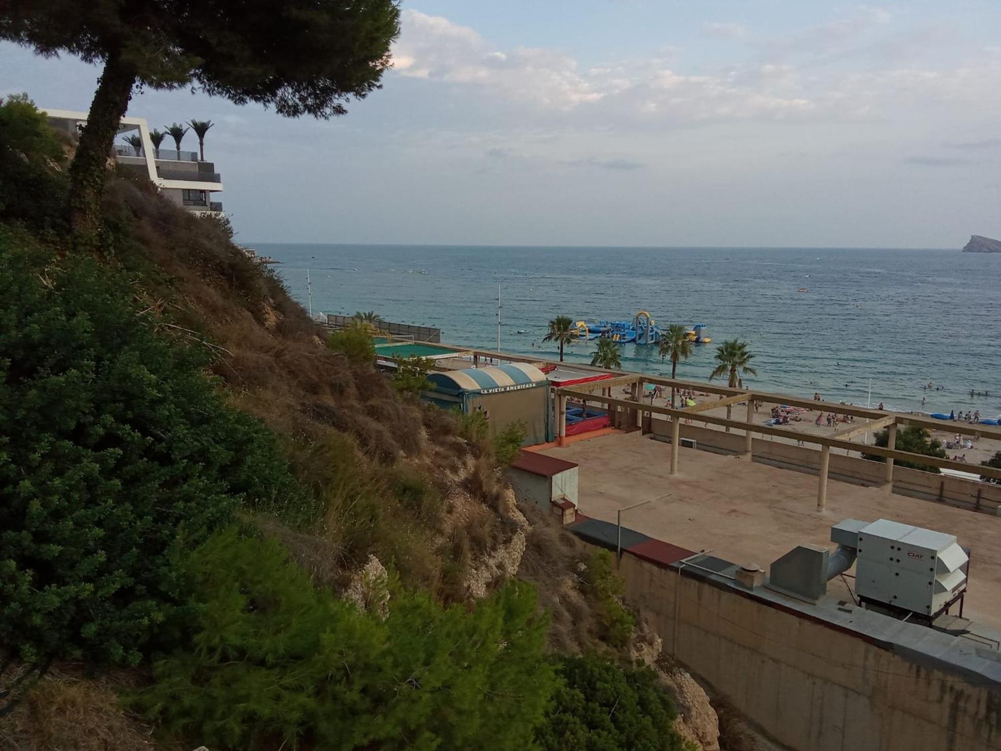 Ferienwohnung Nuevo Apto Balcon De Poniente 1 A Linea Playa Torre 2 Luxe Sm Con Aire, Piscina,Jar Vistas Espectaculares Al Mar De Benidorm Exterior foto