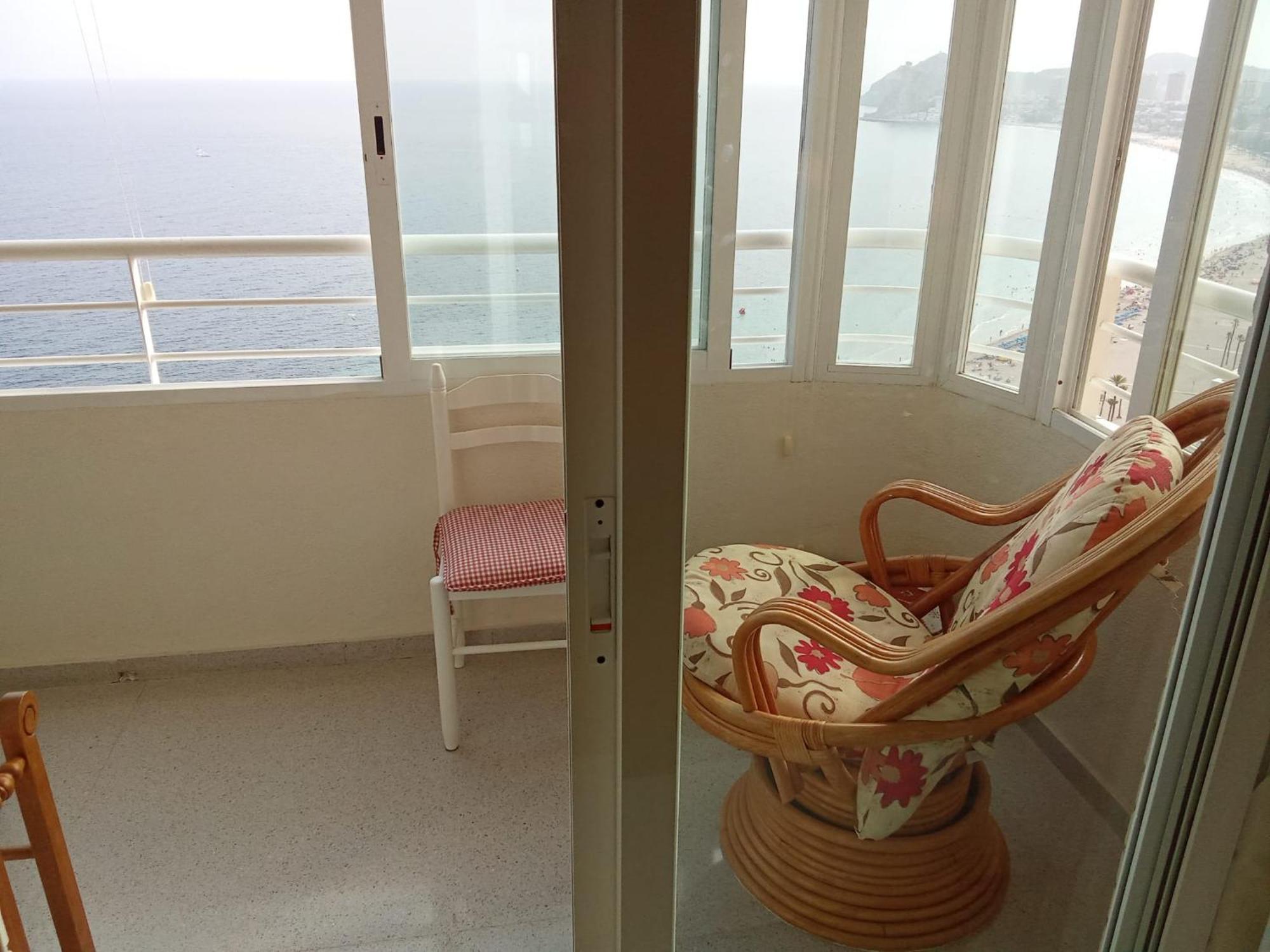 Ferienwohnung Nuevo Apto Balcon De Poniente 1 A Linea Playa Torre 2 Luxe Sm Con Aire, Piscina,Jar Vistas Espectaculares Al Mar De Benidorm Exterior foto