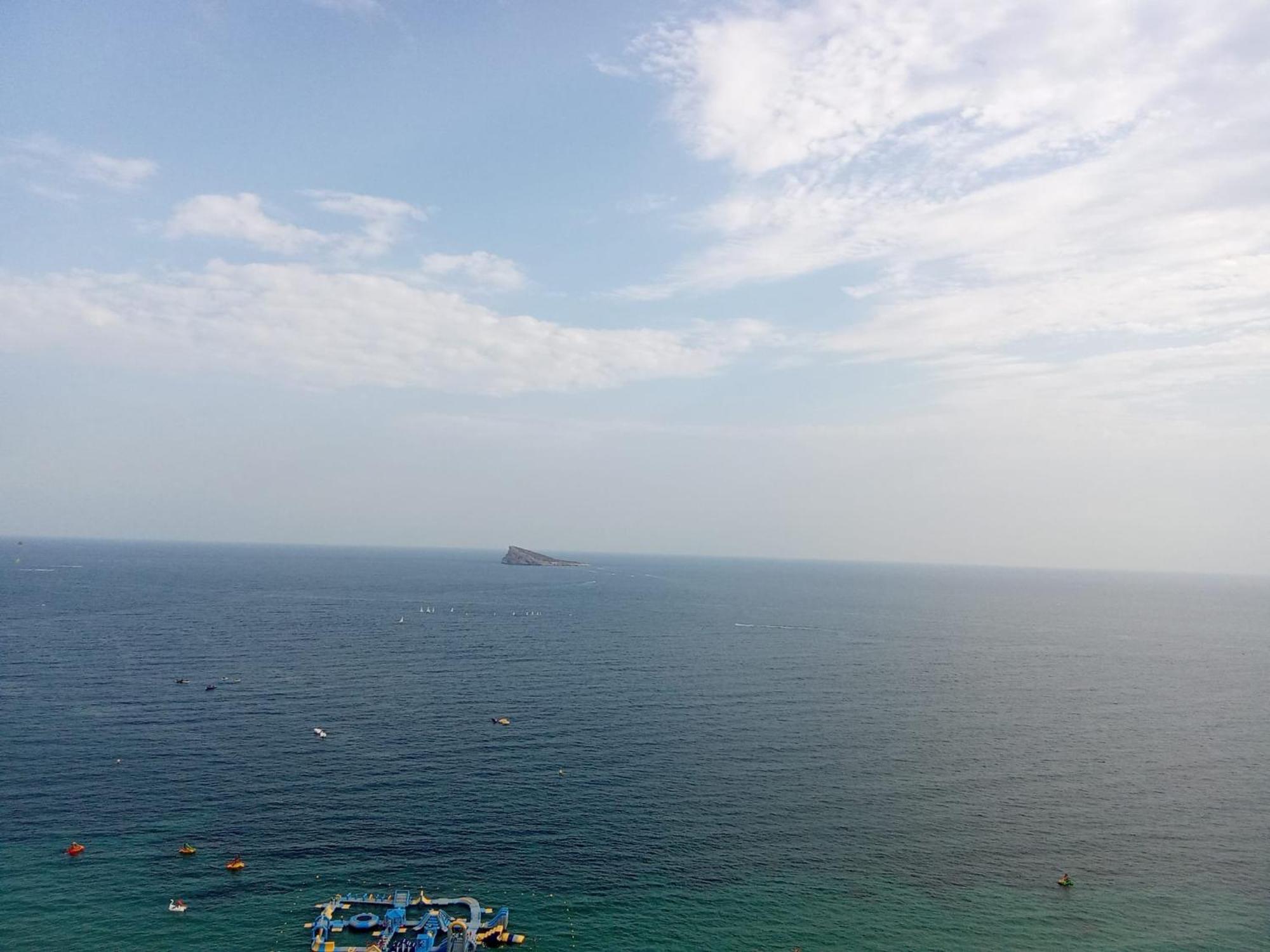 Ferienwohnung Nuevo Apto Balcon De Poniente 1 A Linea Playa Torre 2 Luxe Sm Con Aire, Piscina,Jar Vistas Espectaculares Al Mar De Benidorm Exterior foto